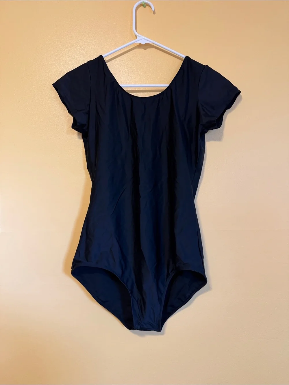 Classic Black Womens One-Piece Leotard